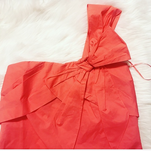 J.Crew One Shoulder Bow Top - Picture 6 of 7